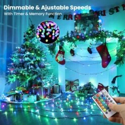 Lumières De Noël En Toodour Lumières à Cordes RVB - 82 Pieds 200 LED 16 Couleurs Changeant Les Lumières De Noël Avec Télécommande Et Minuterie, Lumières D'arbre Multicolore étanchéité Pour Les Décorations De Noël Extérieures Intérieures 16 Lumières De Noël En Toodour Lumières à Cordes RVB - 82 Pieds 200 LED 16 Couleurs Changeant Les Lumières De Noël Avec Télécommande Et Minuterie, Lumières D'arbre Multicolore étanchéité Pour Les Décorations De Noël Extérieures Intérieures -Oui || N/A || pearhead 914mh6s9wgL. AC SL1500