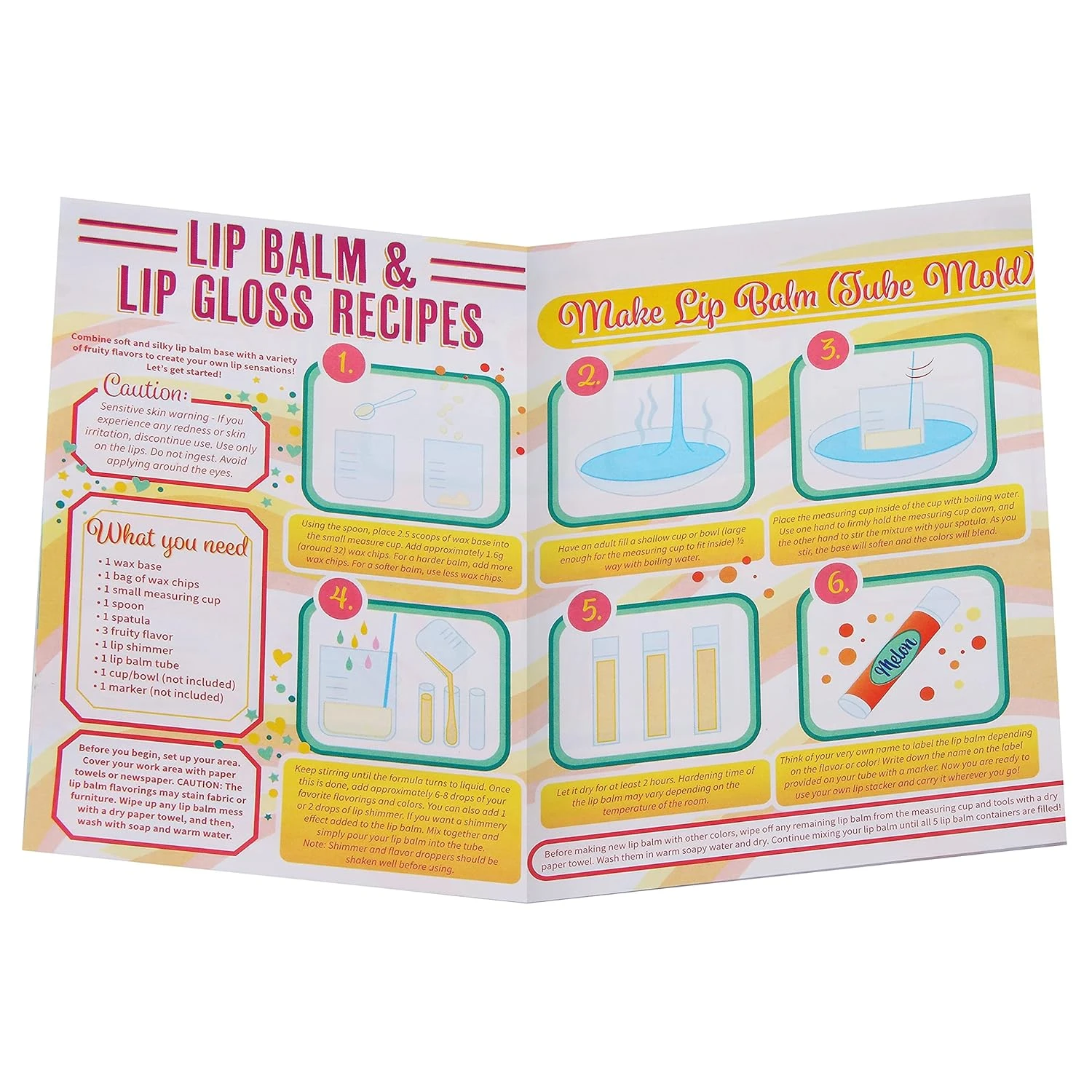 Kit De Fabrication De Baume à Lèvres JOYIN Pour Enfants, Kit De Baume à Lèvres, Kit De Science De Tige 2 En 1 Avec Des Parfums Aromatisants Et Multicolores, Kit De Maquillage De Bricolage, Cadeaux De Noël Pour Fille, Cadeau D'anniversaire 6 Kit De Fabrication De Baume à Lèvres JOYIN Pour Enfants, Kit De Baume à Lèvres, Kit De Science De Tige 2 En 1 Avec Des Parfums Aromatisants Et Multicolores, Kit De Maquillage De Bricolage, Cadeaux De Noël Pour Fille, Cadeau D'anniversaire - Image 4