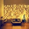 Feux De Rideau HEYFUNi, 13ftx6.5ft Fenêtre De Sécurité Feux De Chaîne En Glaçon 30V 8 Modes Pour Noël Fête De Mariage Famille Décoration De Pelouse En Patio ( Blanc Chaud ) -Oui || N/A || pearhead 91VDaDDBwWL. AC SL1500