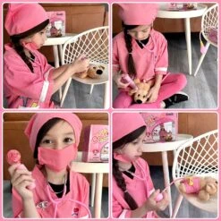 Loscola Doctor Kit For Kids, Toddler Doctor Kit With Toy Dog, Real Stethoscope, Doctor Costume & Carrying Bag, Faire Semblant De Jouer Doctor Playset Jouets Pour Garçons Filles Anniversaire De Noël Cadeaux Âge 3 4 5 6 -Oui || N/A || pearhead 91dzIUnopdL. AC SL1500