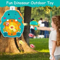 Pistolet De Tir De Dinosaure Alagoo, Dart Board Pour Enfants Avec Balles Collantes Pistolet à Fléchettes, Jouets De Fête Jeux Pour Enfants Jouets Pour Enfants Jouets Pour Tout-petits Jeux De Tir En Salle Pour Enfants 3-8 Cadeaux D'anniversaire De Noël -Oui || N/A || pearhead 91eqOMkcorL. AC SL1500