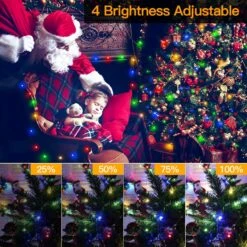 Lumières De Noël Ollny En Plein Air En Intérieur, 600LED 198FT Christmas Tree Lights IP67 Imperméable à Distance, 8 Modes Minuterie Plug In Outside Xmas Lights For House Bedroom Party Yard Decorations-Multicolor -Oui || N/A || pearhead 91fOa1OX9qL. AC SL1500