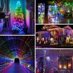 Smart Fairy String Lights WS2812B IC 32Ft USB Bluetooth Twinkle Lights Avec Minuterie Et Télécommande, Musique Sync Drôle Modes Couleur Chasing String Pour Chambre Chambre Rideau De Noël De Fête De Mariage Décor IP65 13 Smart Fairy String Lights WS2812B IC 32Ft USB Bluetooth Twinkle Lights Avec Minuterie Et Télécommande, Musique Sync Drôle Modes Couleur Chasing String Pour Chambre Chambre Rideau De Noël De Fête De Mariage Décor IP65 -Oui || N/A || pearhead 91o0uho3BOL. AC SL1500