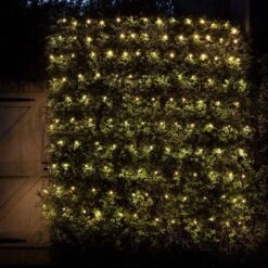 Lumières De Cordes De Maille Solaire En Extérieur étanche 9,8 Pieds X 6,6 Pieds 200 LEDs Lumières Enveloppantes, Câble Vert Foncé, 8 Modes Lumières Décoratives Pour La Fête De Noël Jardin De Mariage Maison Pelouse - Blanc Chaud -Oui || N/A || pearhead 91tUlWLcBoL. AC SL1500