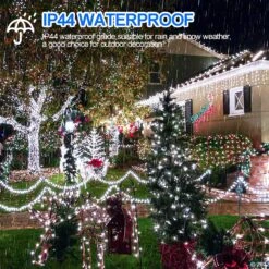 ROADAYLY Lights De Mariage Outdoor 1000LED 394ft Super Long Ultra-Bright Christmas Lights 8 Modes Et Minuterie En Fées LED String Lights Pour Noël Tree Thanksgiving Wedding Holiday Party Decorations -Oui || N/A || pearhead 91yhku4MI8L. AC SL1500