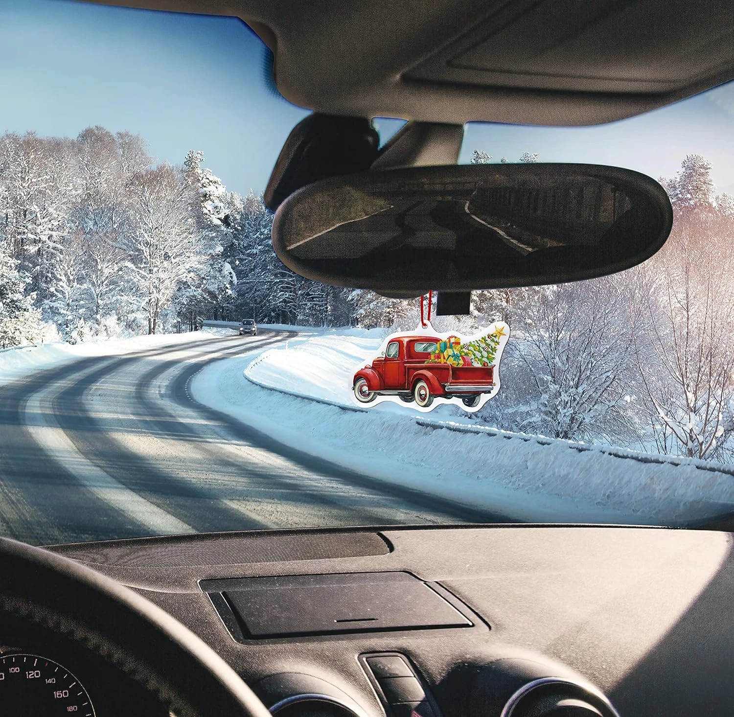 Ornements Suspendus Pour Camions Rouges 6pcs Avec Décorations D'arbres De Noël Parfumées Pour Renifleurs De Glace Doux Noir Pour Femmes Hommes Cadeaux Accessoires De Voiture Merry Christmas Key Chain 6 Pack 7 Ornements Suspendus Pour Camions Rouges 6pcs Avec Décorations D'arbres De Noël Parfumées Pour Renifleurs De Glace Doux Noir Pour Femmes Hommes Cadeaux Accessoires De Voiture Merry Christmas Key Chain 6 Pack - Image 5